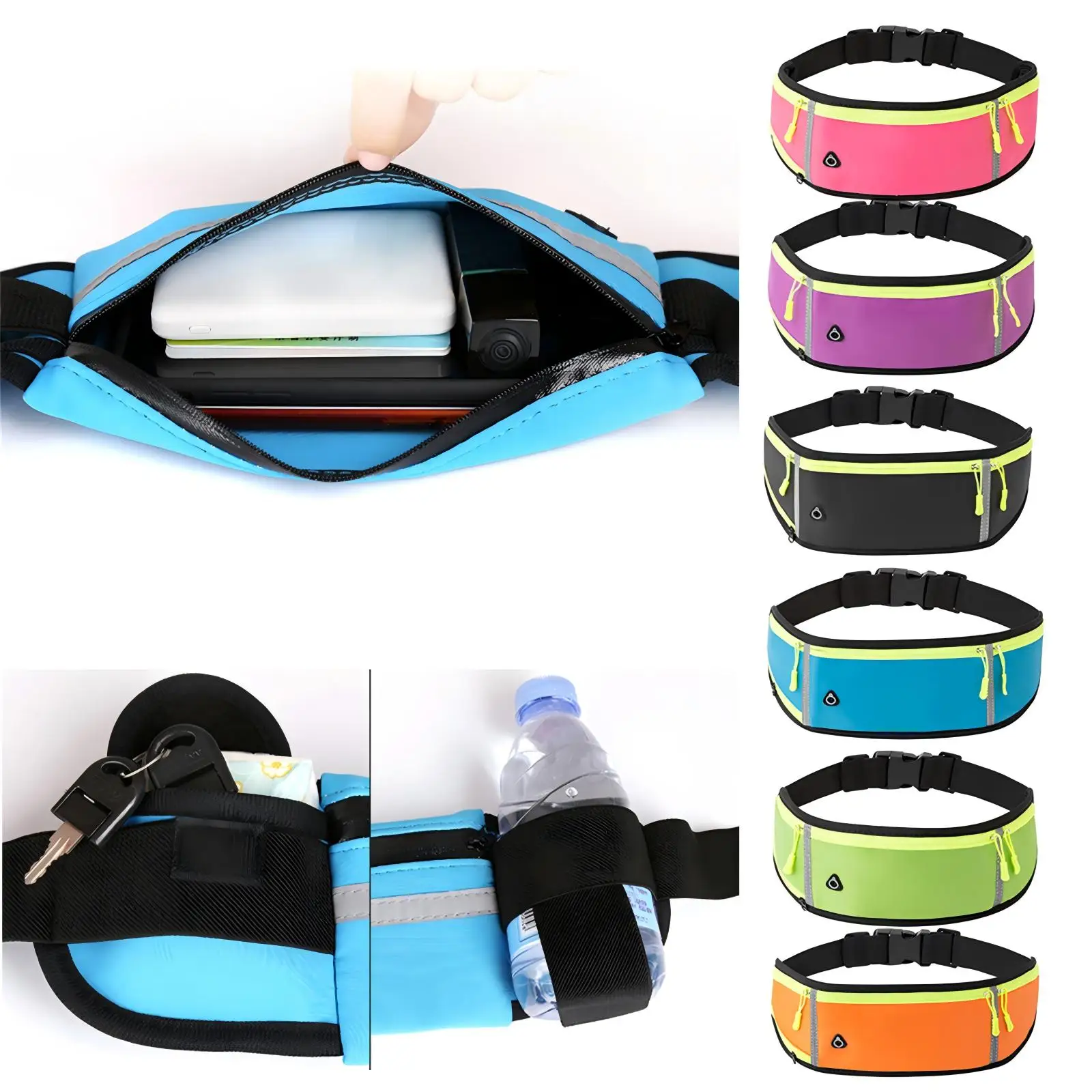 Running Waist Bag Marathon Jogging Bag Water Bottle Hip Waist Pack Waterproof Outdoor Sports Jogging Cycling Phone Waist Bags
Running Waist Bag Marathon Jogging Bag Water Bottle Hip Waist Pack Waterproof Outdoor Sports Jogging Cycling Phone Waist Bags
