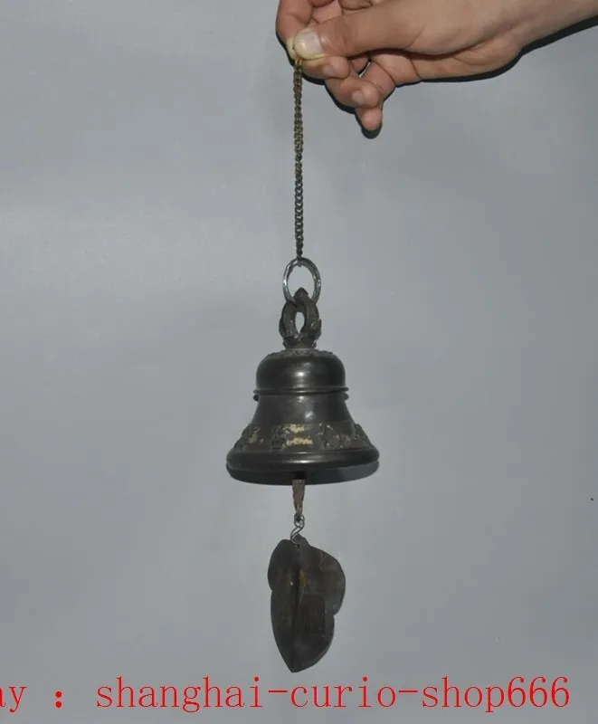 Ancient Tibetan Buddhist Temple Bronze Exorcism Bell Statue - Old Figure Sculpture
Ancient Tibetan Buddhist Temple Bronze Exorcism Bell Statue - Old Figure Sculpture