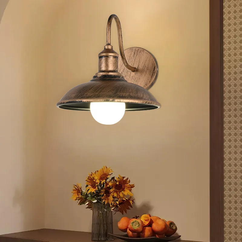 Outdoor wall lamp, waterproof retro wall lamp, indoor bedroom bedside lamp, sun lamp, lighting lamp, corridor lamp, courtyard wa
Outdoor wall lamp, waterproof retro wall lamp, indoor bedroom bedside lamp, sun lamp, lighting lamp, corridor lamp, courtyard wa