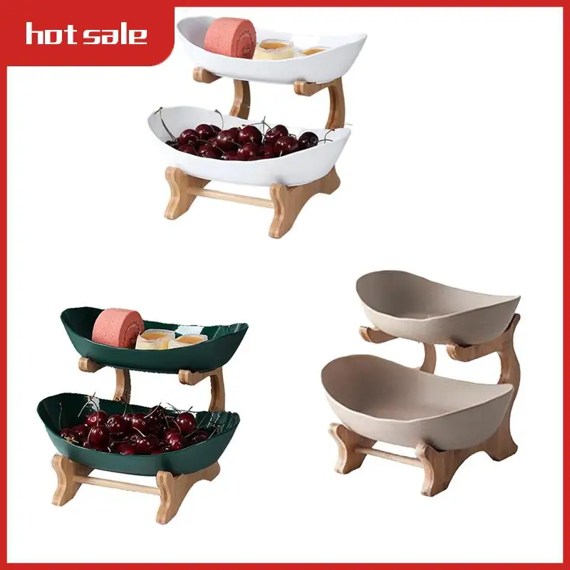 Double Layer Modern Wooden Living Room Multi-Layer Snack Net Red Fruit Plate Green
Double Layer Modern Wooden Living Room Multi-Layer Snack Net Red Fruit Plate Green