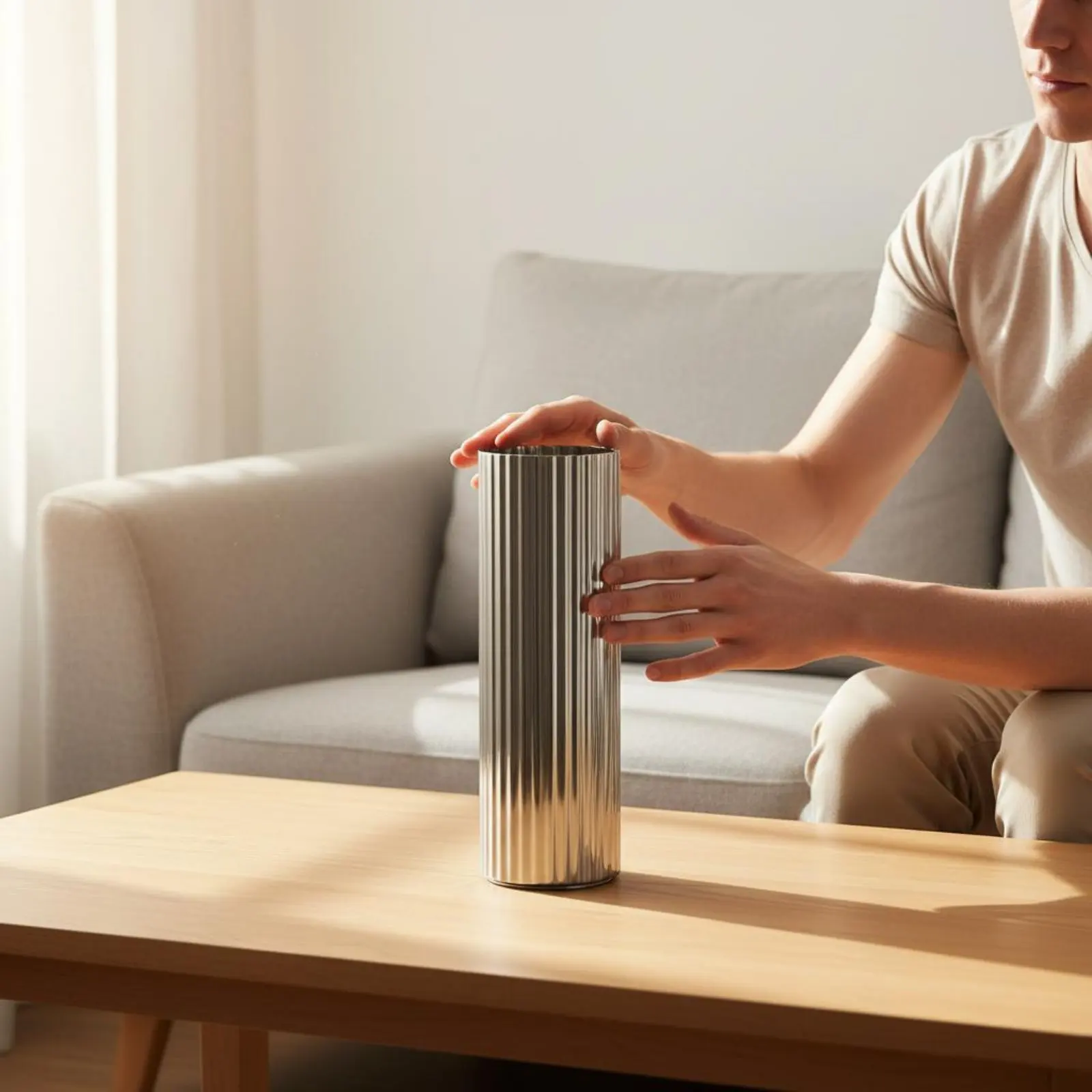 Stainless Steel Vase Easy to Clean Decorative Metal Vase Home Decor Tarnish Resistant Sturdy for Living Room, Coffee Table
Stainless Steel Vase Easy to Clean Decorative Metal Vase Home Decor Tarnish Resistant Sturdy for Living Room, Coffee Table