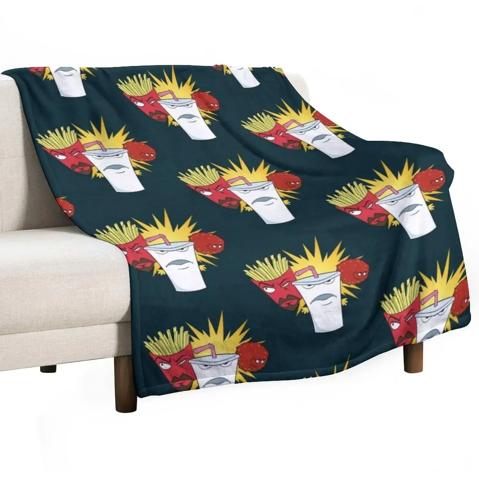 Aqua Teen Hunger Force Throw Blanket Travel Size Cozy Blanket for Plane Train
Aqua Teen Hunger Force Throw Blanket Travel Size Cozy Blanket for Plane Train