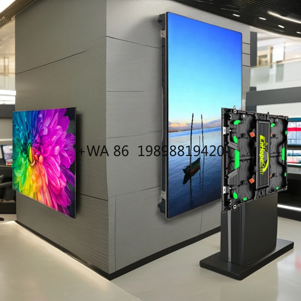 Display Screen Secure Power Supply Conference Center Rental Modular Assembly P3.91 Advertising LED