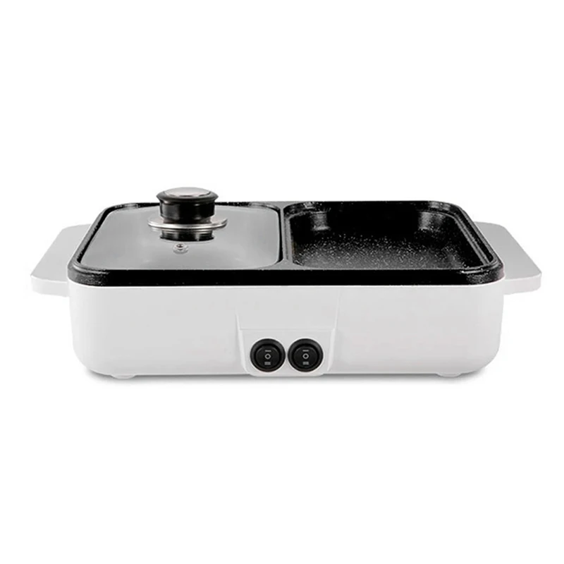 Two-In-One Electric Hot Pot Cooker Grill Multi-Function Cooker Electric Grill Non-Stick Baking Pan,AC 220V EU Plug
Two-In-One Electric Hot Pot Cooker Grill Multi-Function Cooker Electric Grill Non-Stick Baking Pan,AC 220V EU Plug