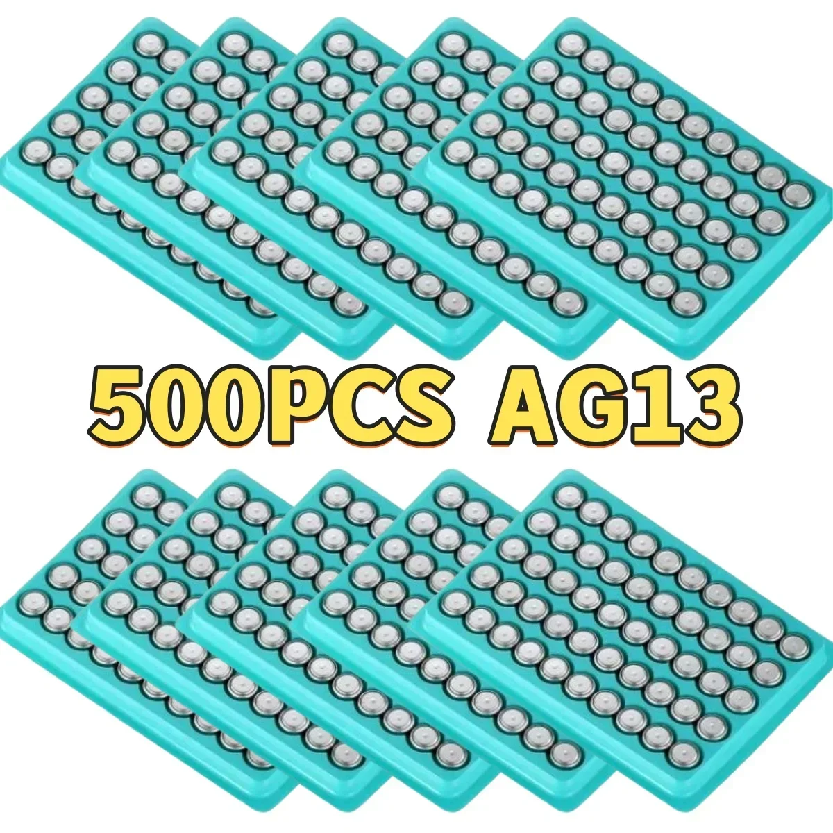 AG13 500pcs LR44 LR1130 Button battery Children's watch suitable For toys luminous cup cr2032 3v lithium battery industrial
AG13 500pcs LR44 LR1130 Button battery Children's watch suitable For toys luminous cup cr2032 3v lithium battery industrial
