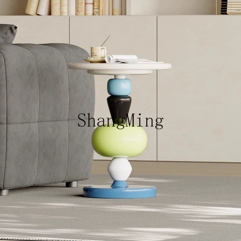 ZYY home modern simple living room sofa edge candied gourd art balcony small round table
ZYY home modern simple living room sofa edge candied gourd art balcony small round table