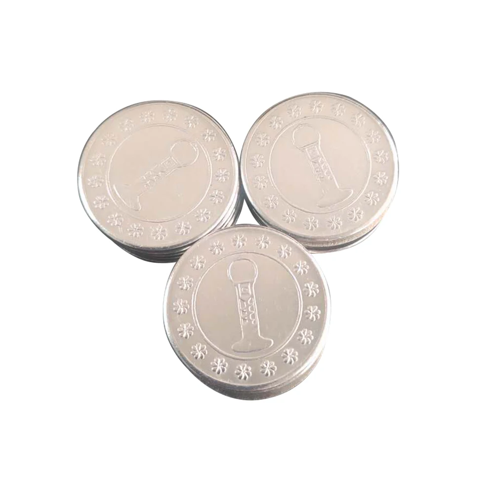 100pcs 24.2*1.85mm Arcade Game Tokens Stainless Steel Arcade Game Coin Clown Token Coins
100pcs 24.2*1.85mm Arcade Game Tokens Stainless Steel Arcade Game Coin Clown Token Coins
