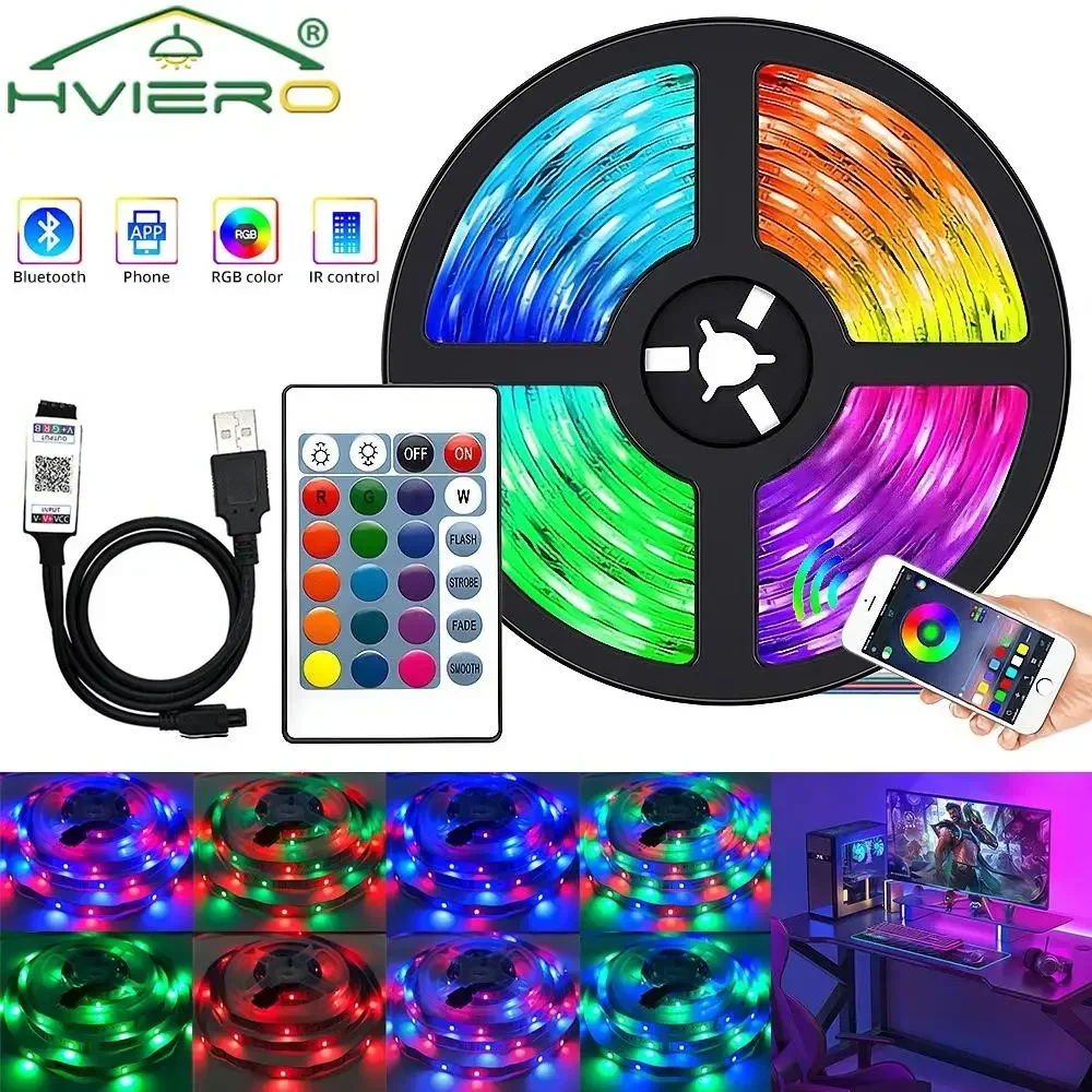 Светодиодная лента RGB 1 м-5 м 2835 5 В USB 16 миллионов тонов, синхронизирует изменение цвета для вечеринок, домашних игр, атмосферное освещение
Светодиодная лента RGB 1 м-5 м 2835 5 В USB 16 миллионов тонов, синхронизирует изменение цвета для вечеринок, домашних игр, атмосферное освещение
