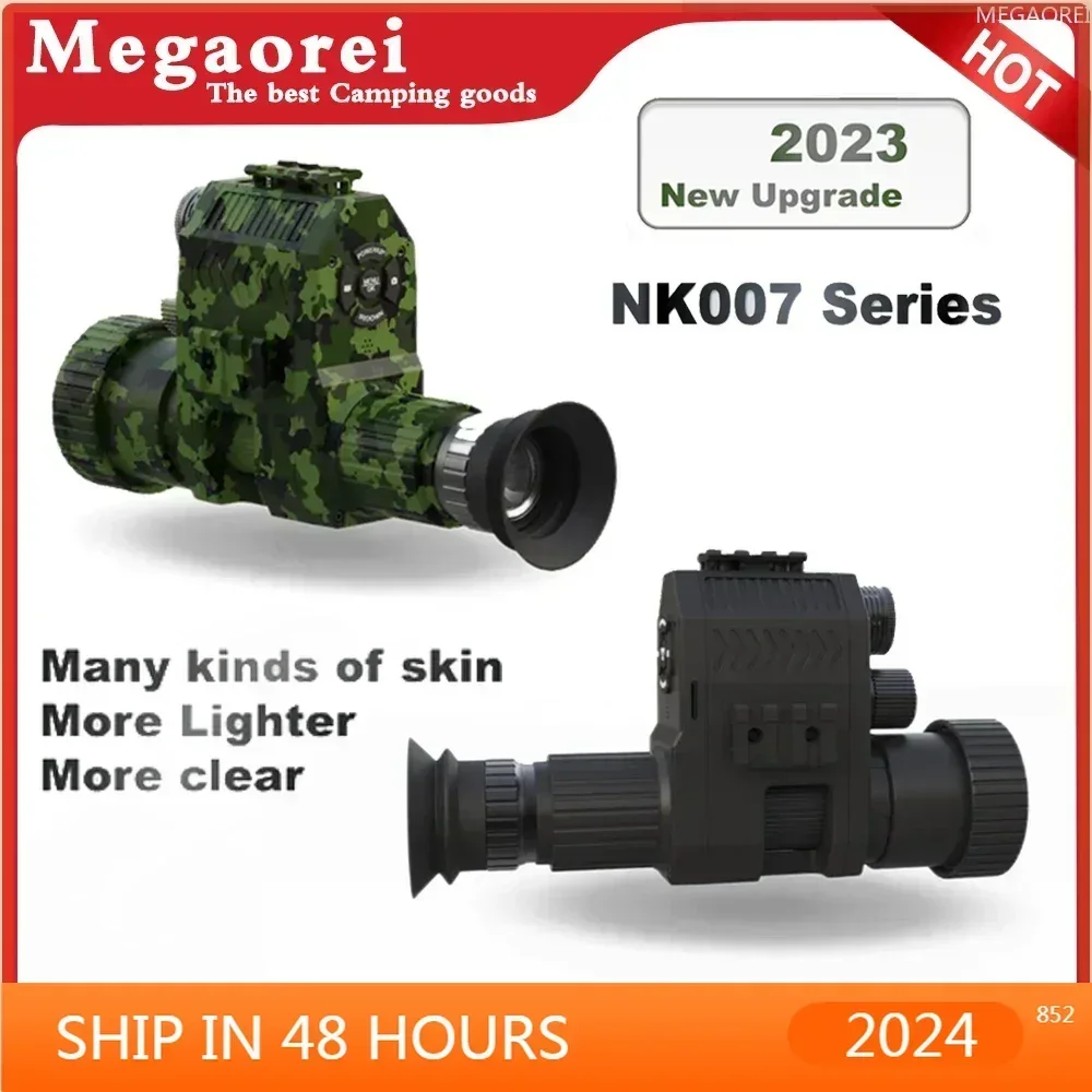 CameraNEW Megaorei New Upgrade NK007 Series Laser Infrared HD 1080P Binoculars 100-200m Night Vision Telescope For Hunting Or Ca
CameraNEW Megaorei New Upgrade NK007 Series Laser Infrared HD 1080P Binoculars 100-200m Night Vision Telescope For Hunting Or Ca