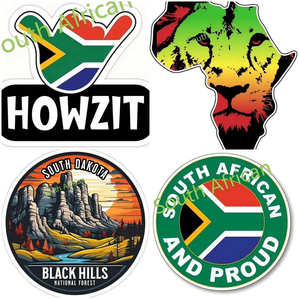 South Africa National Flag Proud African - Sticker Graphic - Auto, Wall, Laptop, Cell, Truck Sticker for Windows, Cars, Trucks
South Africa National Flag Proud African - Sticker Graphic - Auto, Wall, Laptop, Cell, Truck Sticker for Windows, Cars, Trucks