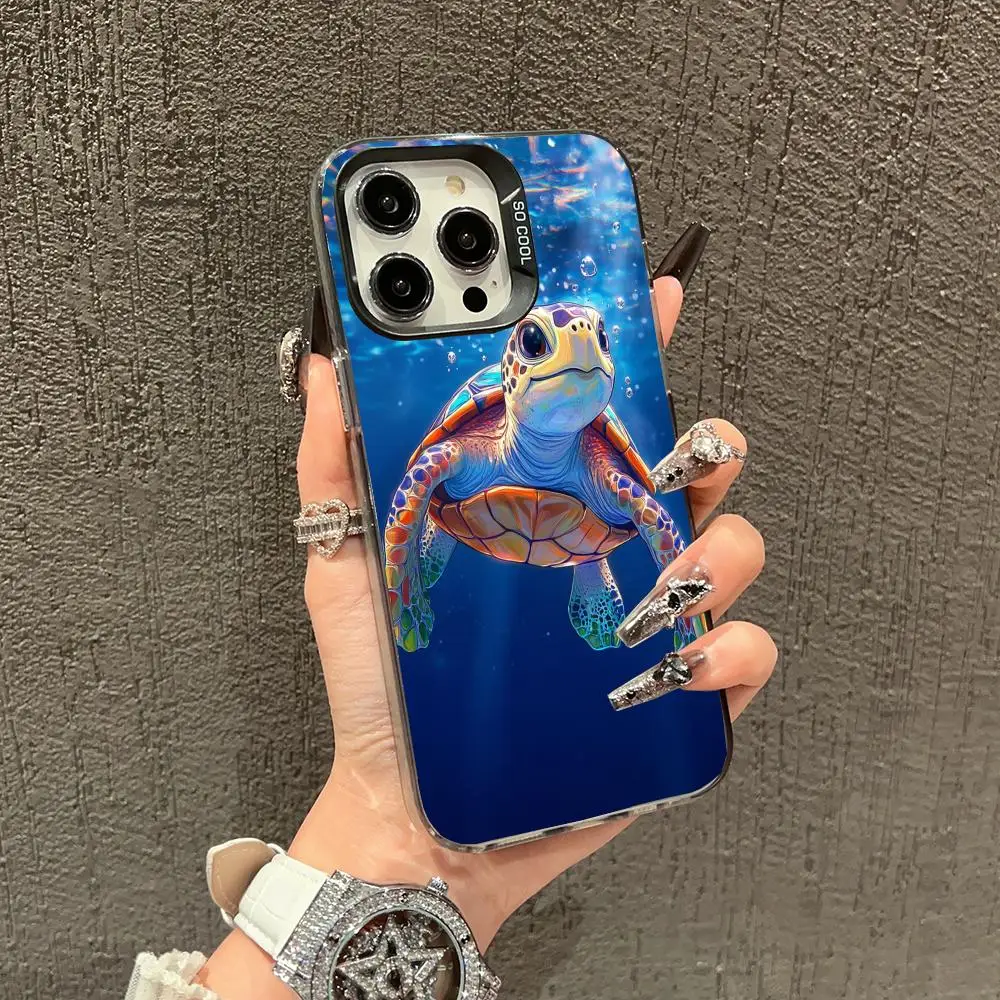 Cute turtle phone case suitable for iPhone 16 15 14 13 12 11 Pro/Max/Plus shock-absorbing back cover and anti drop 
Cute turtle phone case suitable for iPhone 16 15 14 13 12 11 Pro/Max/Plus shock-absorbing back cover and anti drop