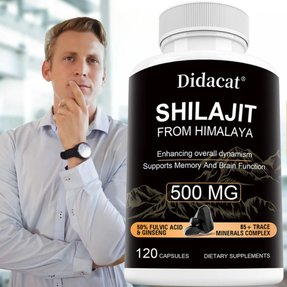 Shilajit Himalayan - Natural Energizer To Rejuvenate The Body, Improve Mental Clarity and Boost The Immune System
Shilajit Himalayan - Natural Energizer To Rejuvenate The Body, Improve Mental Clarity and Boost The Immune System