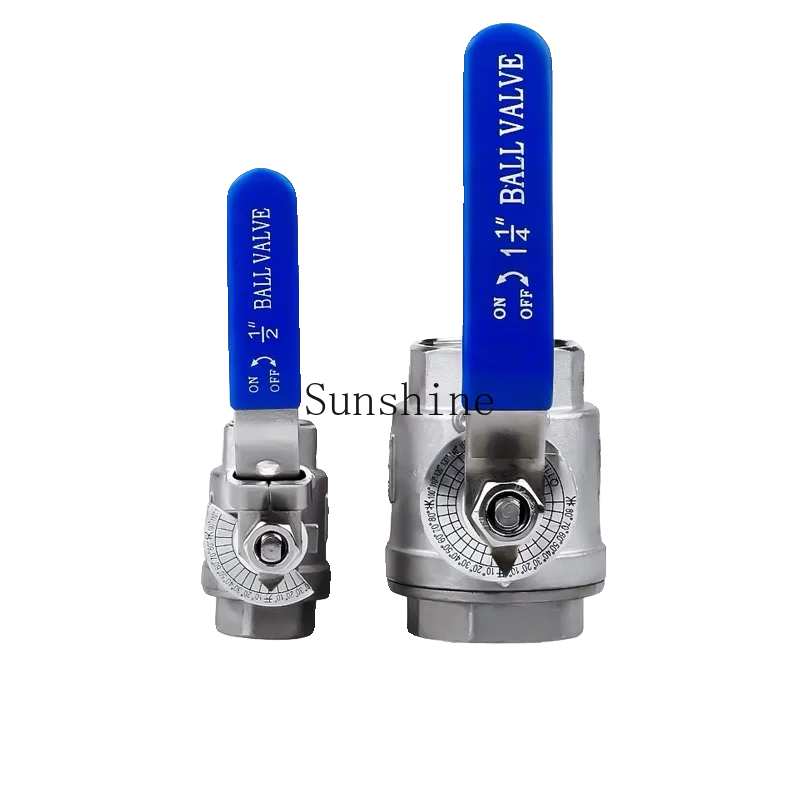 Q11F stainless steel 304316 with graduated two-piece internal thread ball valve kiln oil and gas adjustment 4 minutes 1 inch
Q11F stainless steel 304316 with graduated two-piece internal thread ball valve kiln oil and gas adjustment 4 minutes 1 inch