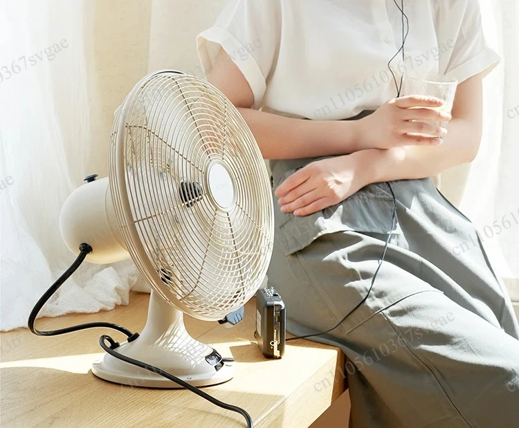Retro Vintage Electric Fan Gold Shaking Head Floor & Desktop Fan for Home Decor
Retro Vintage Electric Fan Gold Shaking Head Floor & Desktop Fan for Home Decor