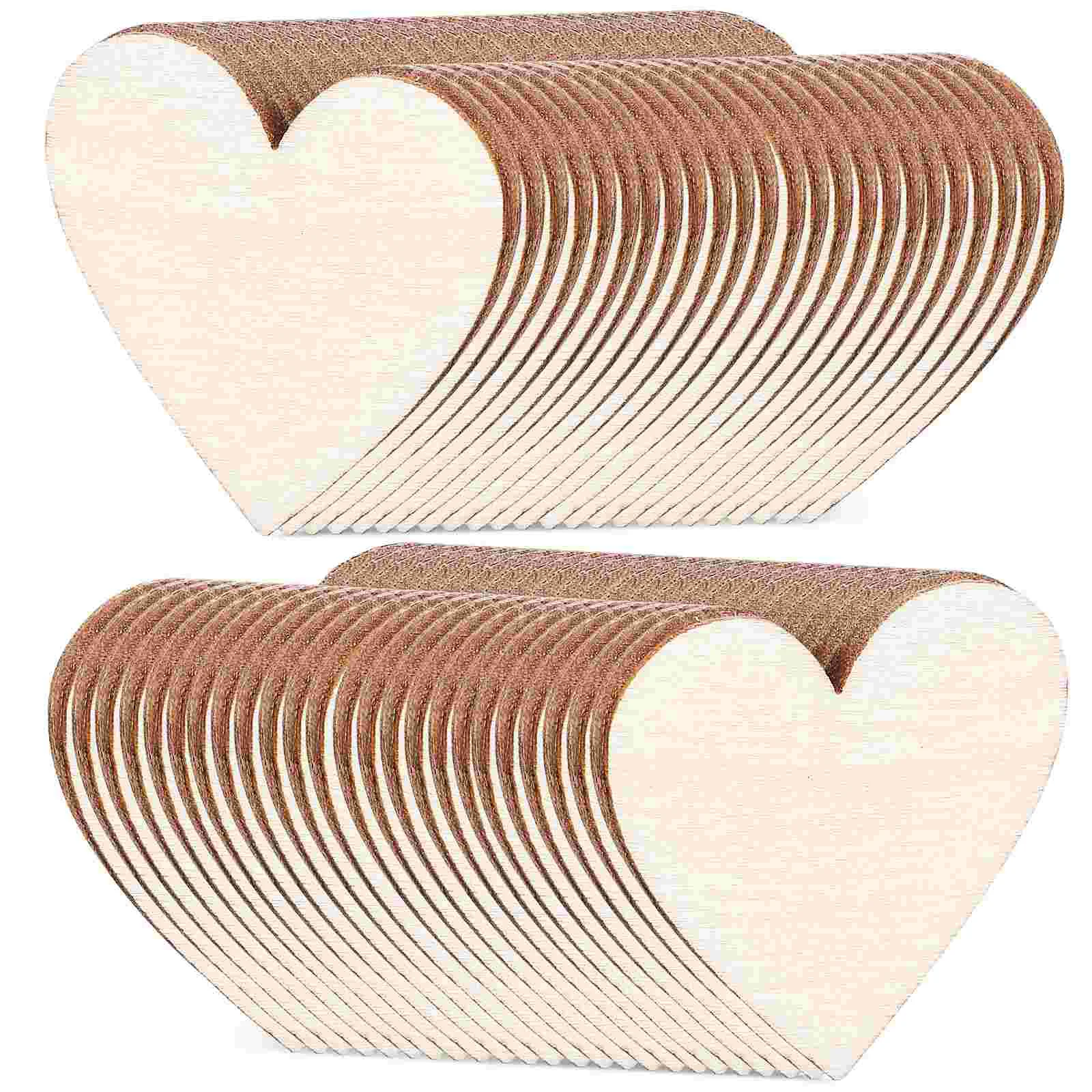 50 Pcs Heart-shaped Wood Chips Pieces Mm Wooden Shapes For Crafts Slices Centerpieces Pentagram Ornaments Hearts
50 Pcs Heart-shaped Wood Chips Pieces Mm Wooden Shapes For Crafts Slices Centerpieces Pentagram Ornaments Hearts