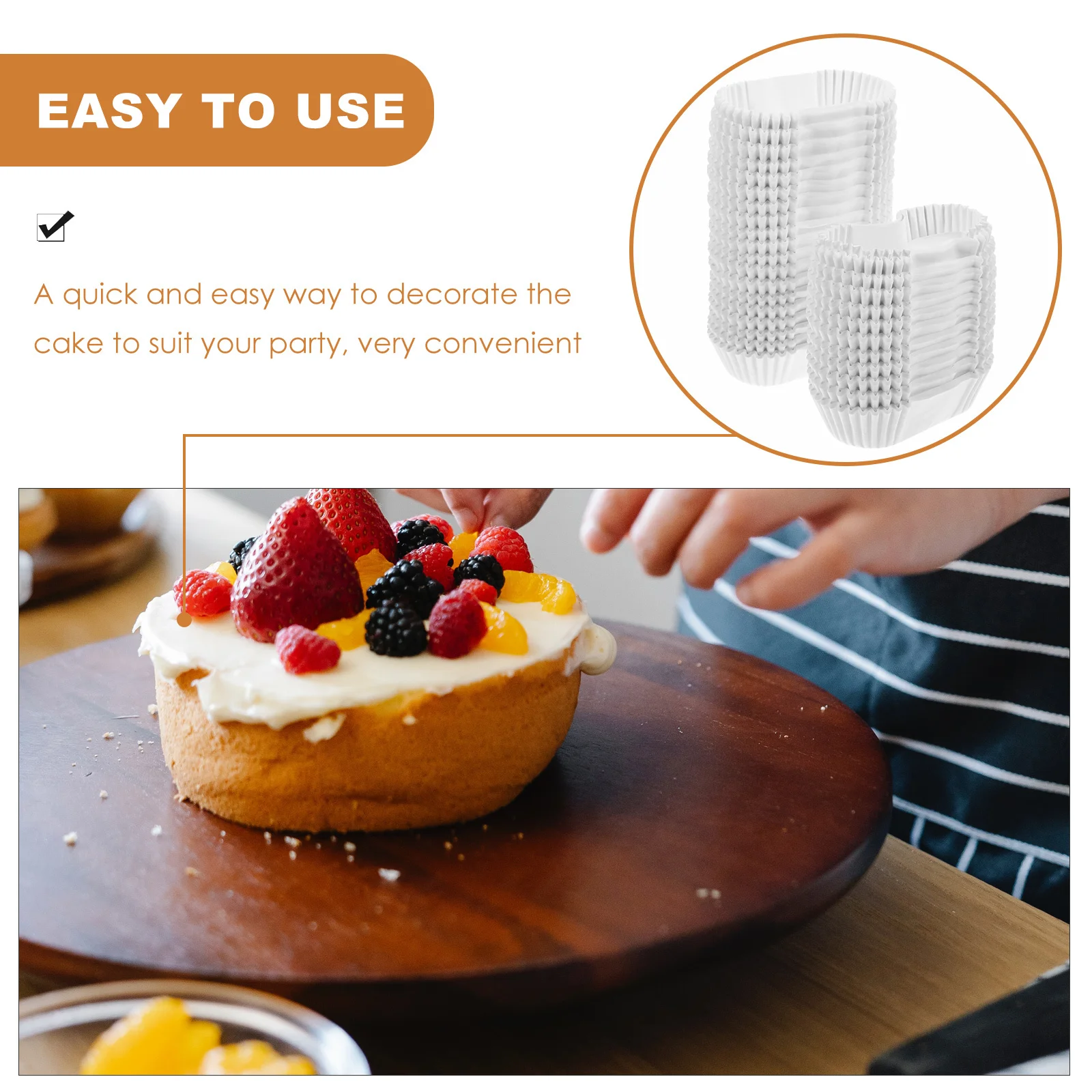 2000Pcs Paper Cupcake Liners Strong Thick Bottom Baking Cups Muffin Cases for Cakes Pastries Brownies Bread Paper Liner 
2000Pcs Paper Cupcake Liners Strong Thick Bottom Baking Cups Muffin Cases for Cakes Pastries Brownies Bread Paper Liner