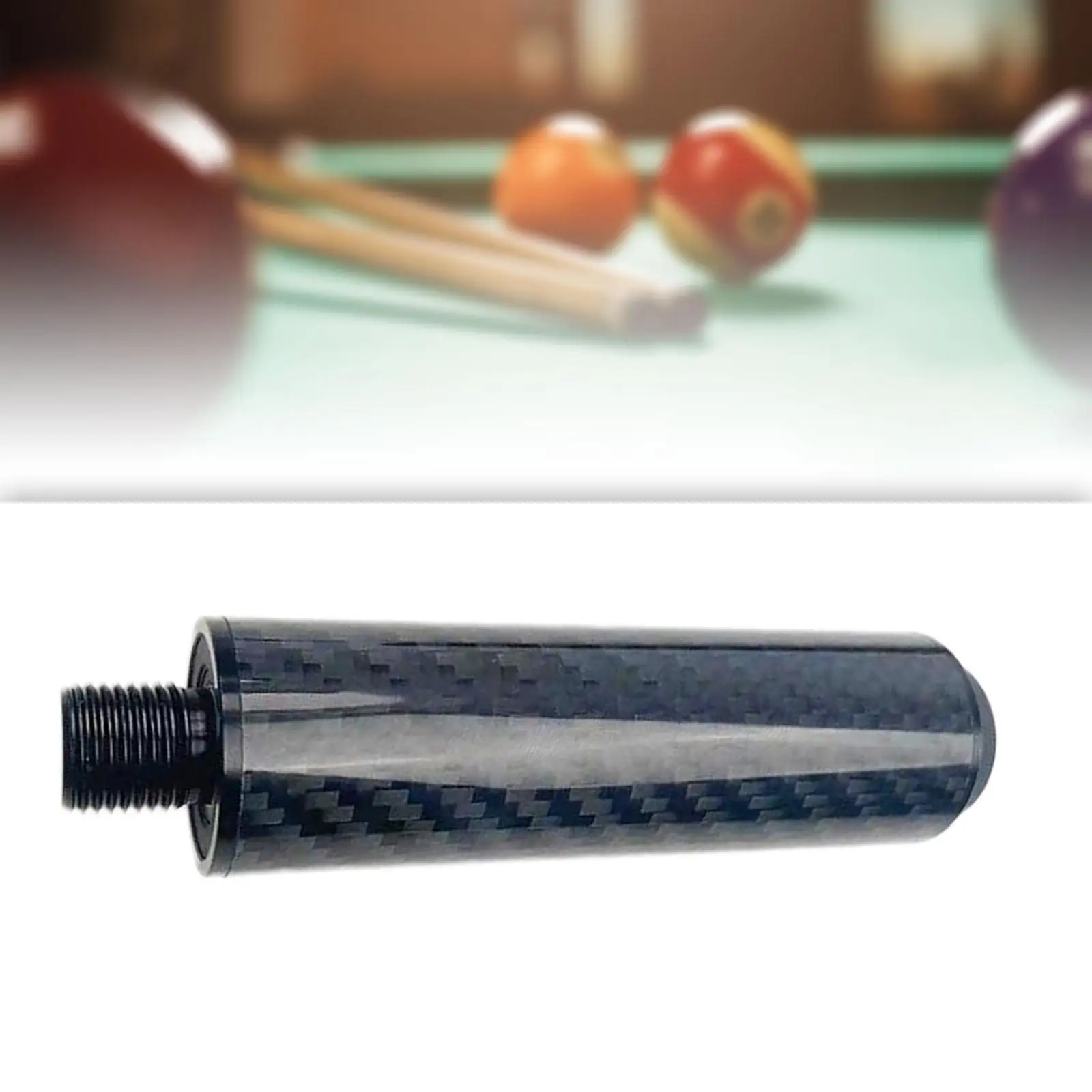 Compact Carbon Fiber Pool Cue Extender Twill Gloss Billiards Shaft Sleeve Accessory for Club and Home Use
Compact Carbon Fiber Pool Cue Extender Twill Gloss Billiards Shaft Sleeve Accessory for Club and Home Use