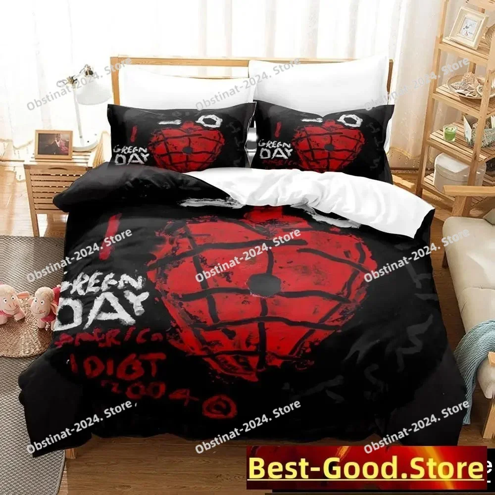 3D Green Day AMERICAN IDIOT Bedding Set Printed single Comforter Quilt Bed Duvet Cover Pillow Case 3 Pieces Sets Kids Adult Size
3D Green Day AMERICAN IDIOT Bedding Set Printed single Comforter Quilt Bed Duvet Cover Pillow Case 3 Pieces Sets Kids Adult Size
