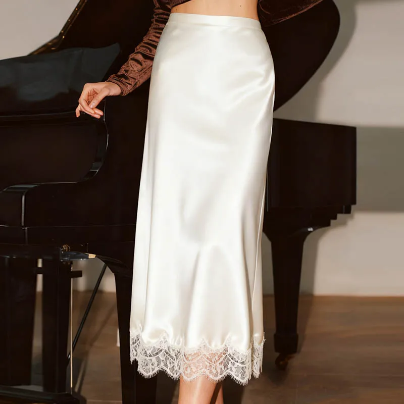 Элегантная женская атласная длинная нижняя юбка с кружевной отделкой, удлинитель для платьев, мягкая шелковистая подъюбная юбка для коктейльных вечеринок
Элегантная женская атласная длинная нижняя юбка с кружевной отделкой, удлинитель для платьев, мягкая шелковистая подъюбная юбка для коктейльных вечеринок