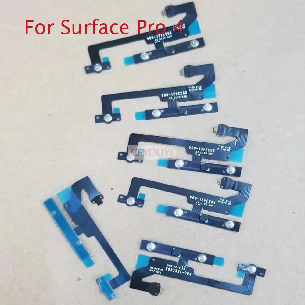 10Pcs/lot Power On Off Volume Side Key Buttons Flex Cable Replacement Parts For Microsoft Surface Pro 4 / Pro 5
10Pcs/lot Power On Off Volume Side Key Buttons Flex Cable Replacement Parts For Microsoft Surface Pro 4 / Pro 5