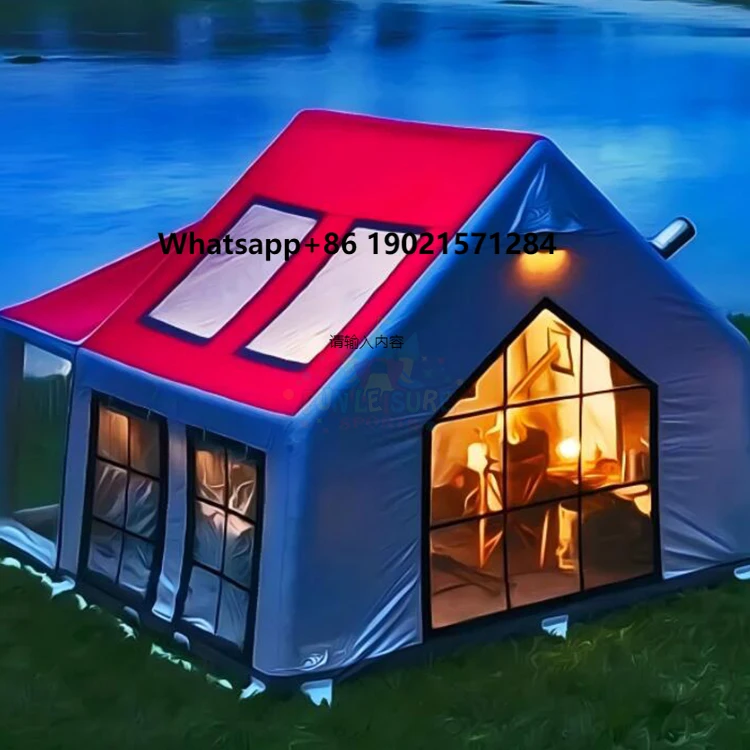 Inflatable Camping Equipment Glamping Hunting Cabin Tents Oxford Outdoor Events for air 5-6 People Family
Inflatable Camping Equipment Glamping Hunting Cabin Tents Oxford Outdoor Events for air 5-6 People Family