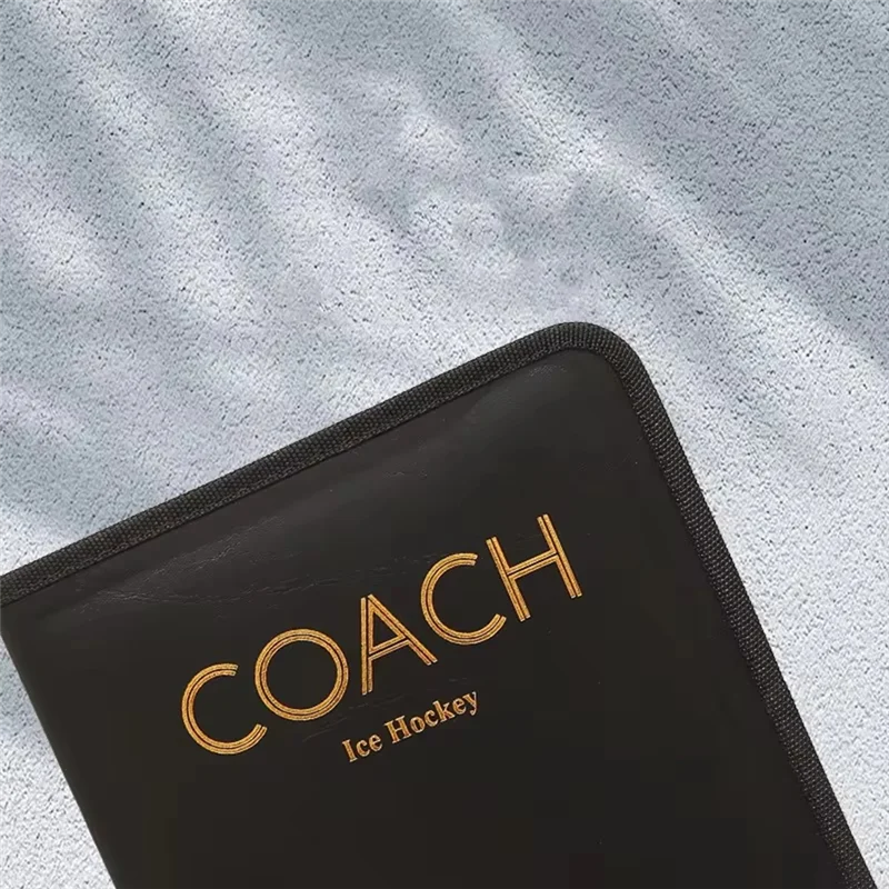 B06C-Portable Ice Hockey Tactic-Board Zipper Foldable Ice Hockey Puck Strategy Board Coach-Accessory Magnetic Clipboard
B06C-Portable Ice Hockey Tactic-Board Zipper Foldable Ice Hockey Puck Strategy Board Coach-Accessory Magnetic Clipboard