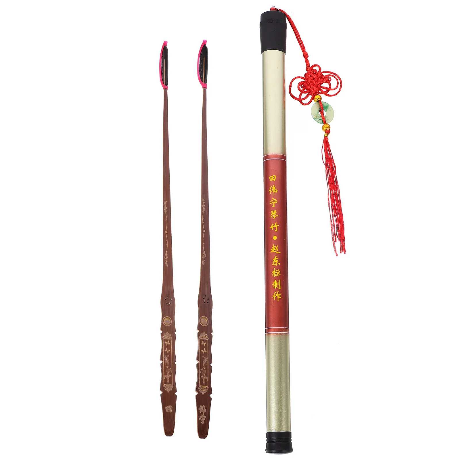 2Pcs Premium Ebony Head for Yangqin Dulcimer Bamboo Skewer Fine Workmanship Long Service Life Beautiful Sound Enhancement
2Pcs Premium Ebony Head for Yangqin Dulcimer Bamboo Skewer Fine Workmanship Long Service Life Beautiful Sound Enhancement