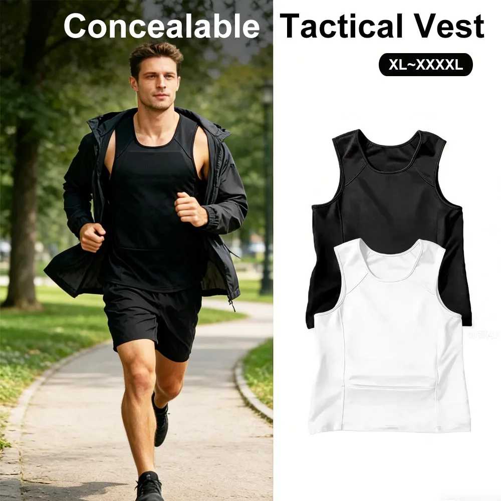Concealable Tactical Vest Lightweight & Low-Profile for Daily Wear - Holds Armor Plates (Plates Not Included) Fit 90-120cm Chest
Concealable Tactical Vest Lightweight & Low-Profile for Daily Wear - Holds Armor Plates (Plates Not Included) Fit 90-120cm Chest