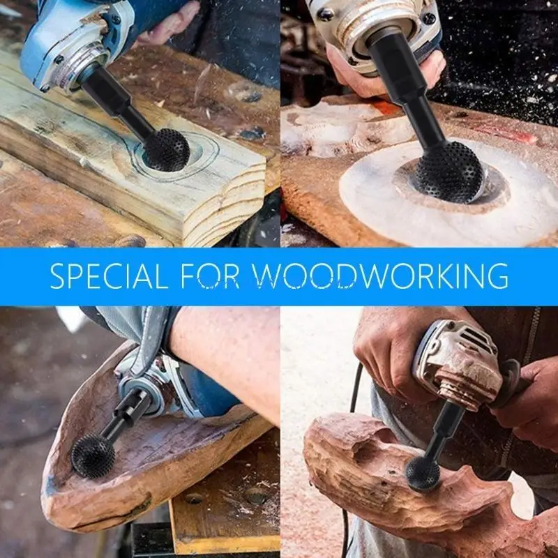 Y6GD Spherical Carver Rotary Carving Burr with 10mm Attachment Round Gouge Grinding Head for Wood and Stone Craftsmanship
Y6GD Spherical Carver Rotary Carving Burr with 10mm Attachment Round Gouge Grinding Head for Wood and Stone Craftsmanship