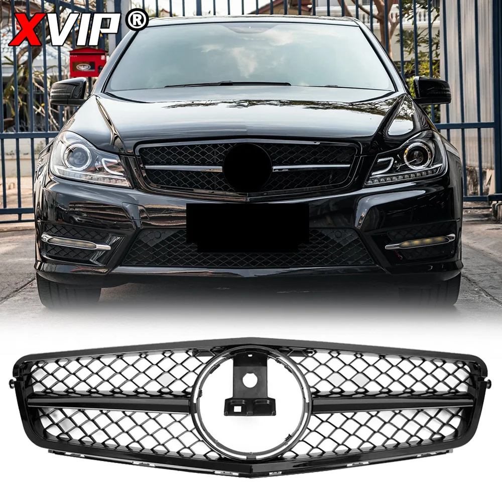 XVIP All Glossy Black Front Bumper Grille For Mercedes Benz C-Class W204 2008-2014 C180 C200 C230 C250 C280 C300 C350 Facelift
XVIP All Glossy Black Front Bumper Grille For Mercedes Benz C-Class W204 2008-2014 C180 C200 C230 C250 C280 C300 C350 Facelift