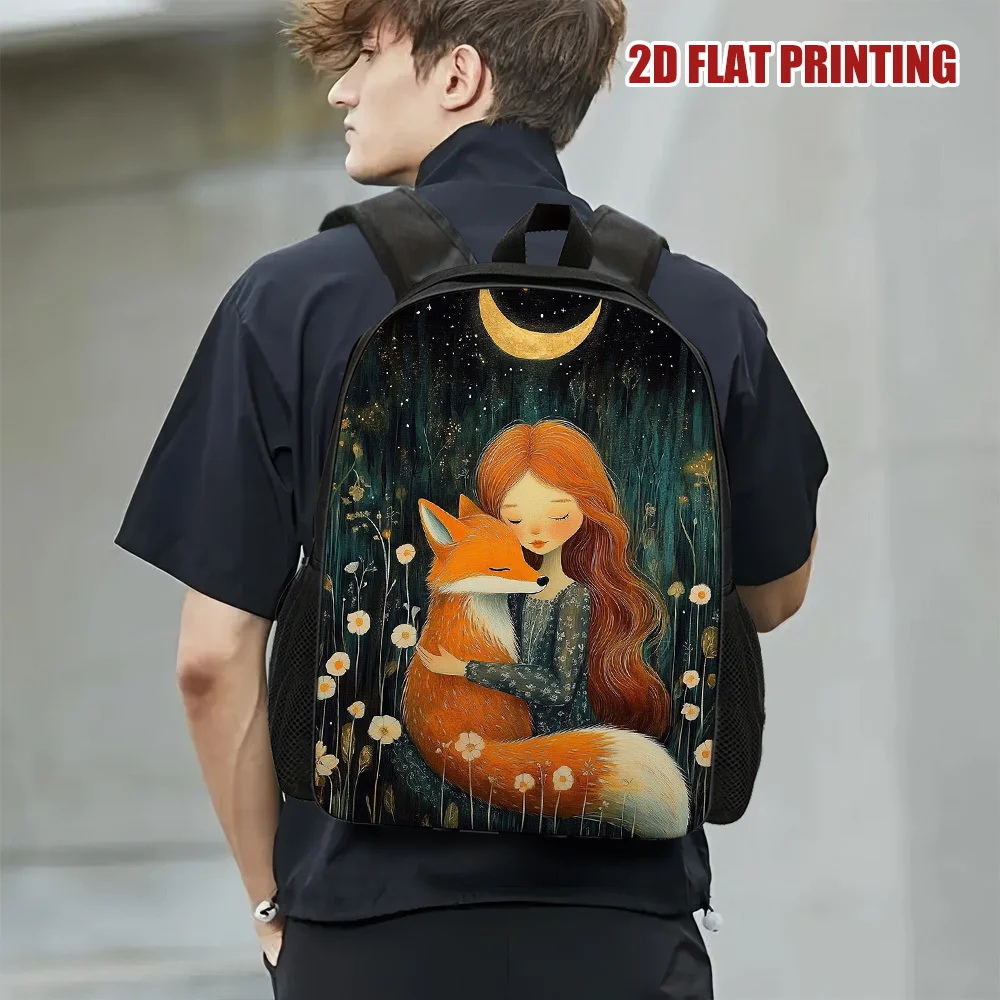 1 piece Midsummer Night Dream 2D flat print travel backpack - large capacity shoulder backpack with washable zipper closure
1 piece Midsummer Night Dream 2D flat print travel backpack - large capacity shoulder backpack with washable zipper closure