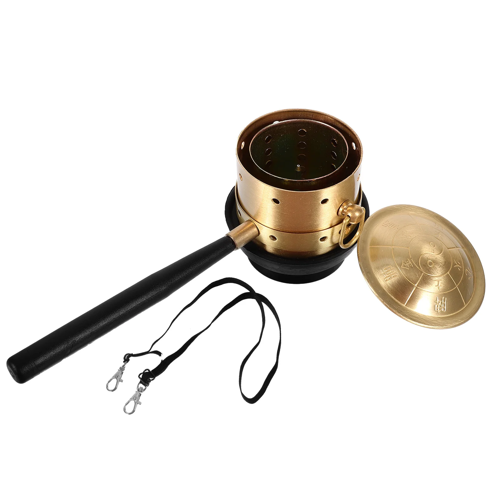 1Set Moxibustion Box Copper Moxibustion Pot Ergonomic Handle Large Heating Area Home Use Body Care Tool Moxa Burner
1Set Moxibustion Box Copper Moxibustion Pot Ergonomic Handle Large Heating Area Home Use Body Care Tool Moxa Burner