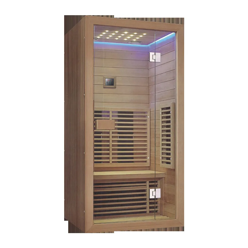 Far infrared light wave room sweat steam room solid wood sauna room carbon crystal plate heating multi-functional oxygen bar hg
Far infrared light wave room sweat steam room solid wood sauna room carbon crystal plate heating multi-functional oxygen bar hg