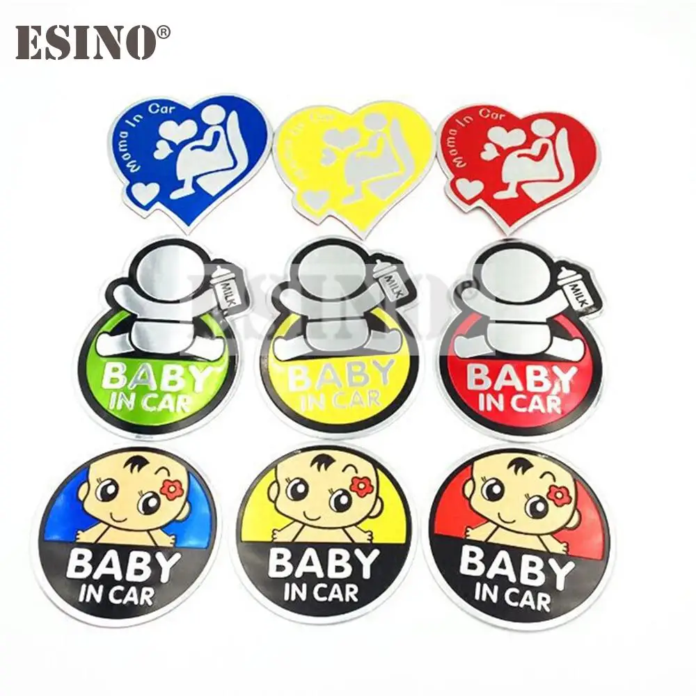 New Car Styling Design Baby in Car Momo In Car 3D Metal Chrome Aluminium Alloy 3D Emblem Badge Sticker Decal Auto Accessory
New Car Styling Design Baby in Car Momo In Car 3D Metal Chrome Aluminium Alloy 3D Emblem Badge Sticker Decal Auto Accessory