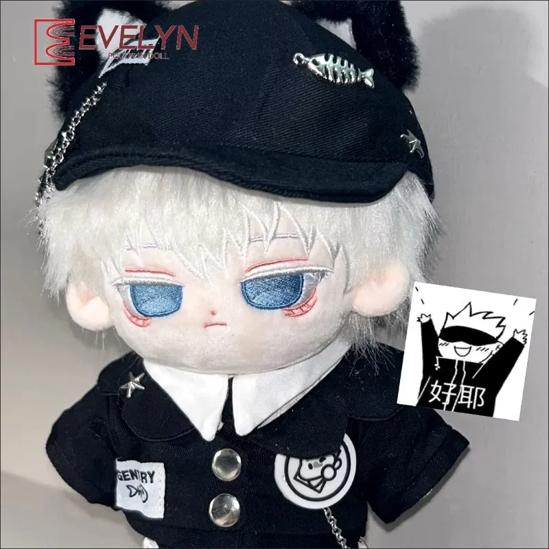 Evelyn 20cm Cotton Doll Handsome Clothes Suits Black White Clothing Set Cool Boy Style Dolls Cloths Hat Bag pants Accessories
Evelyn 20cm Cotton Doll Handsome Clothes Suits Black White Clothing Set Cool Boy Style Dolls Cloths Hat Bag pants Accessories