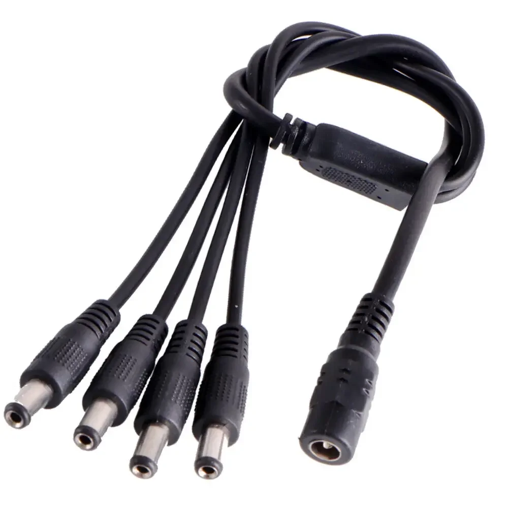 5PCS 12V DC Terminals CCTV Security Camera 2.1mm 1 to 4 Port Power Splitter Cable Electrical Accessories cable
5PCS 12V DC Terminals CCTV Security Camera 2.1mm 1 to 4 Port Power Splitter Cable Electrical Accessories cable