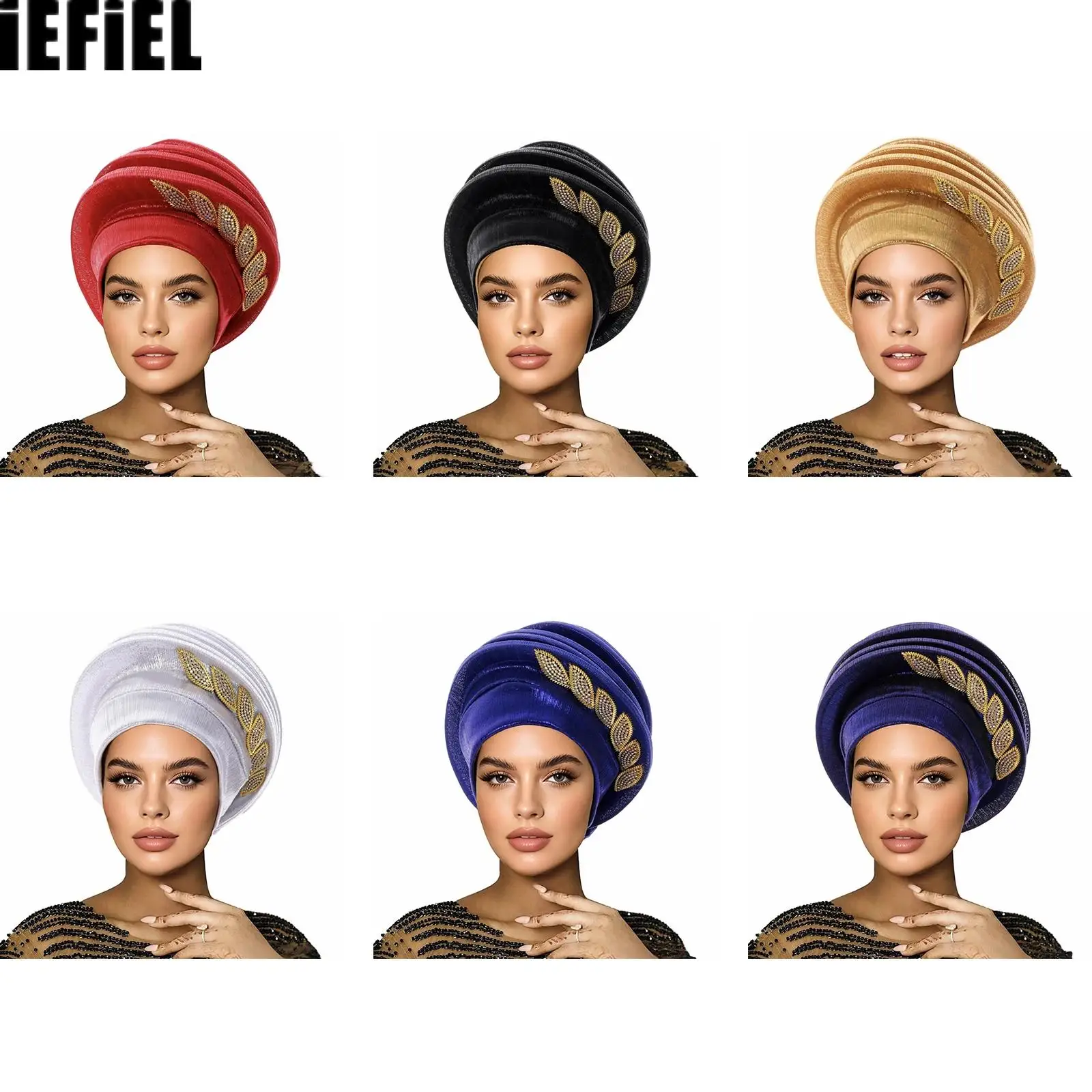 Fashion Women Multi-layer Hat Headwraps Solid-color Hat Turban Wedding Party Church Turban Beret Headwear
Fashion Women Multi-layer Hat Headwraps Solid-color Hat Turban Wedding Party Church Turban Beret Headwear