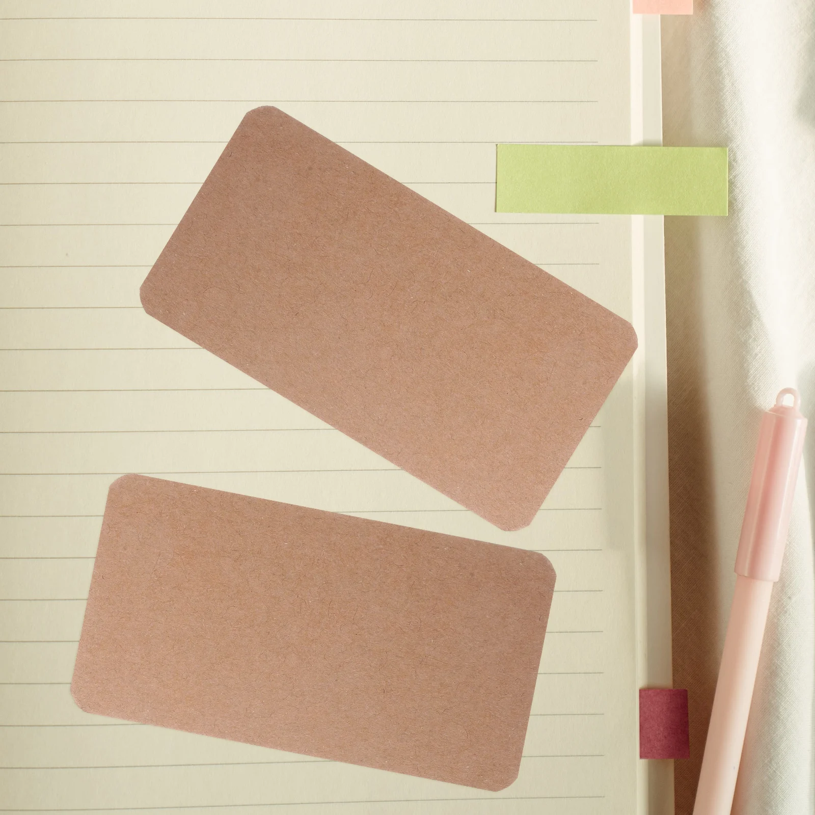 100 Blank DIY Cards Round Corner 45x8cm Kraft Smooth Surface Multi-function Portable Note Small Cards Business
100 Blank DIY Cards Round Corner 45x8cm Kraft Smooth Surface Multi-function Portable Note Small Cards Business