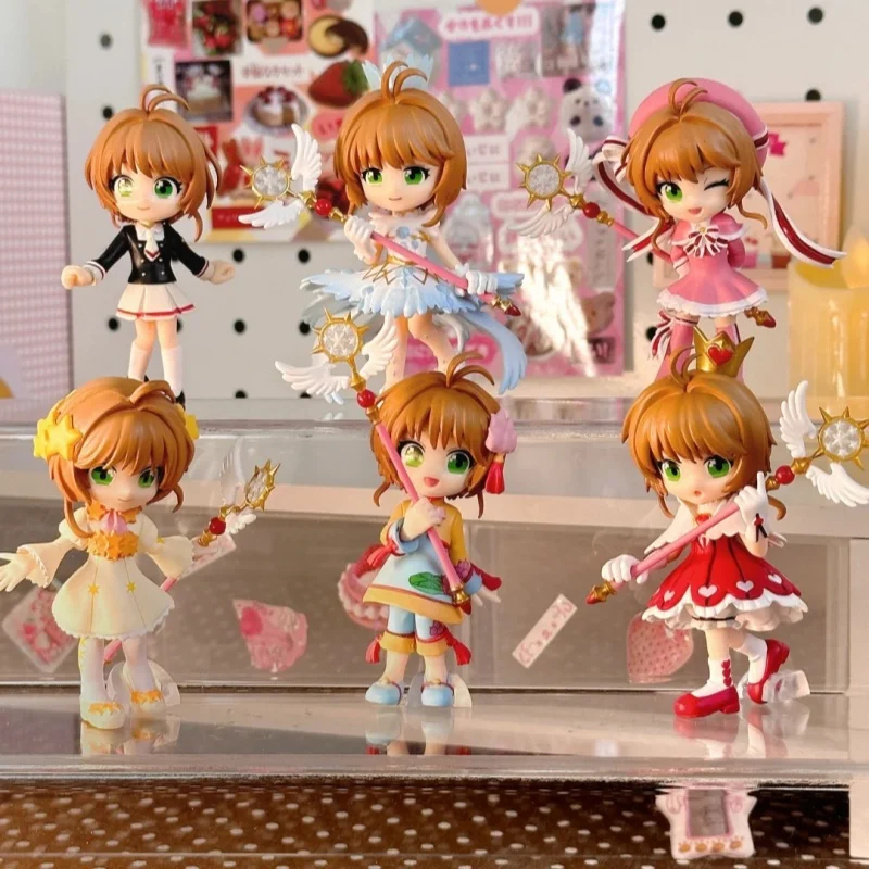Коллекционная фигурка Bushiroad Palverse Blind Box Cardcaptor Sakura Clear Card Q Version, украшение для рабочего стола и автомобиля, подарок для взрослых
Коллекционная фигурка Bushiroad Palverse Blind Box Cardcaptor Sakura Clear Card Q Version, украшение для рабочего стола и автомобиля, подарок для взрослых
