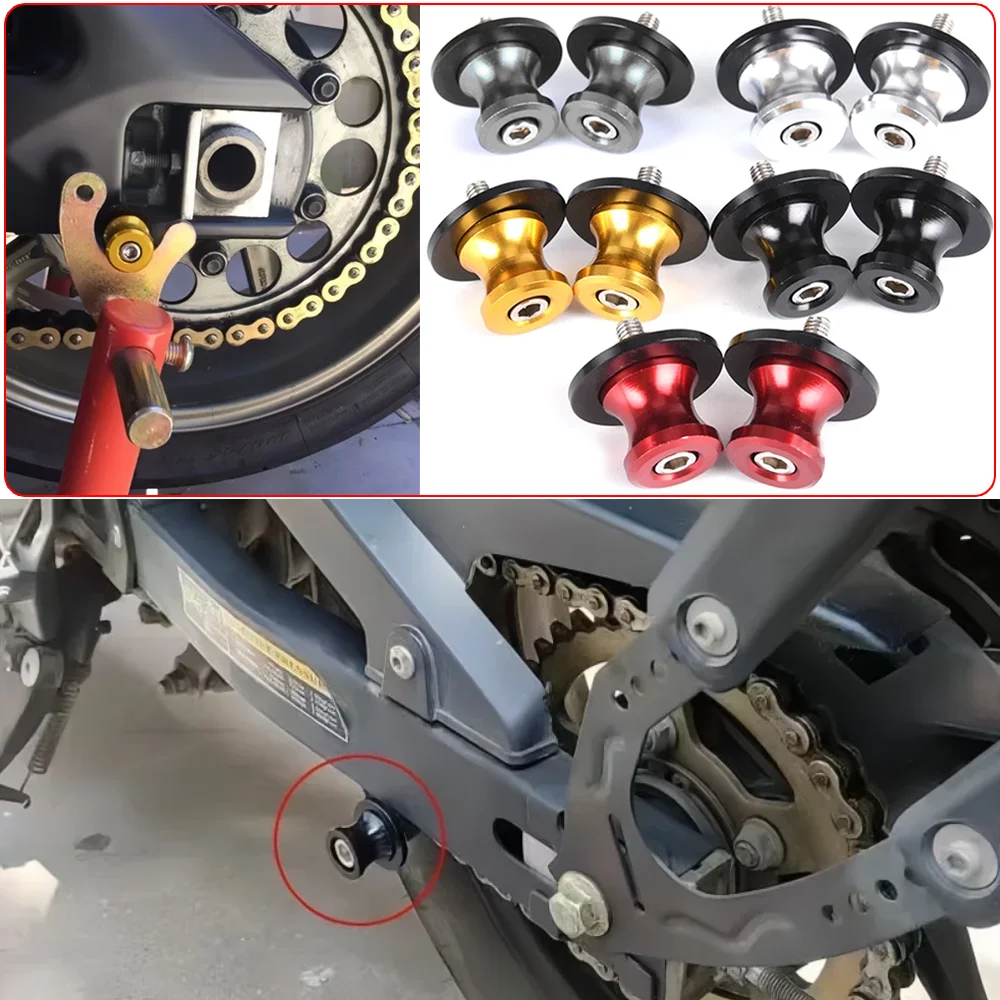 CNC Maintenance Stand Motorcycle Swingarm Spools Stands Lifting Pivots Maintenance Stand Bolts for Ducati BMW YAMAHA Honda
CNC Maintenance Stand Motorcycle Swingarm Spools Stands Lifting Pivots Maintenance Stand Bolts for Ducati BMW YAMAHA Honda