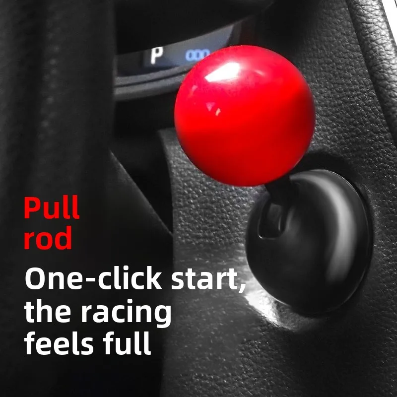 Car One-button Start Decorative Ball Pull Rod Car Decoration Modified Rod Button Starter Car Interior Supplies
Car One-button Start Decorative Ball Pull Rod Car Decoration Modified Rod Button Starter Car Interior Supplies