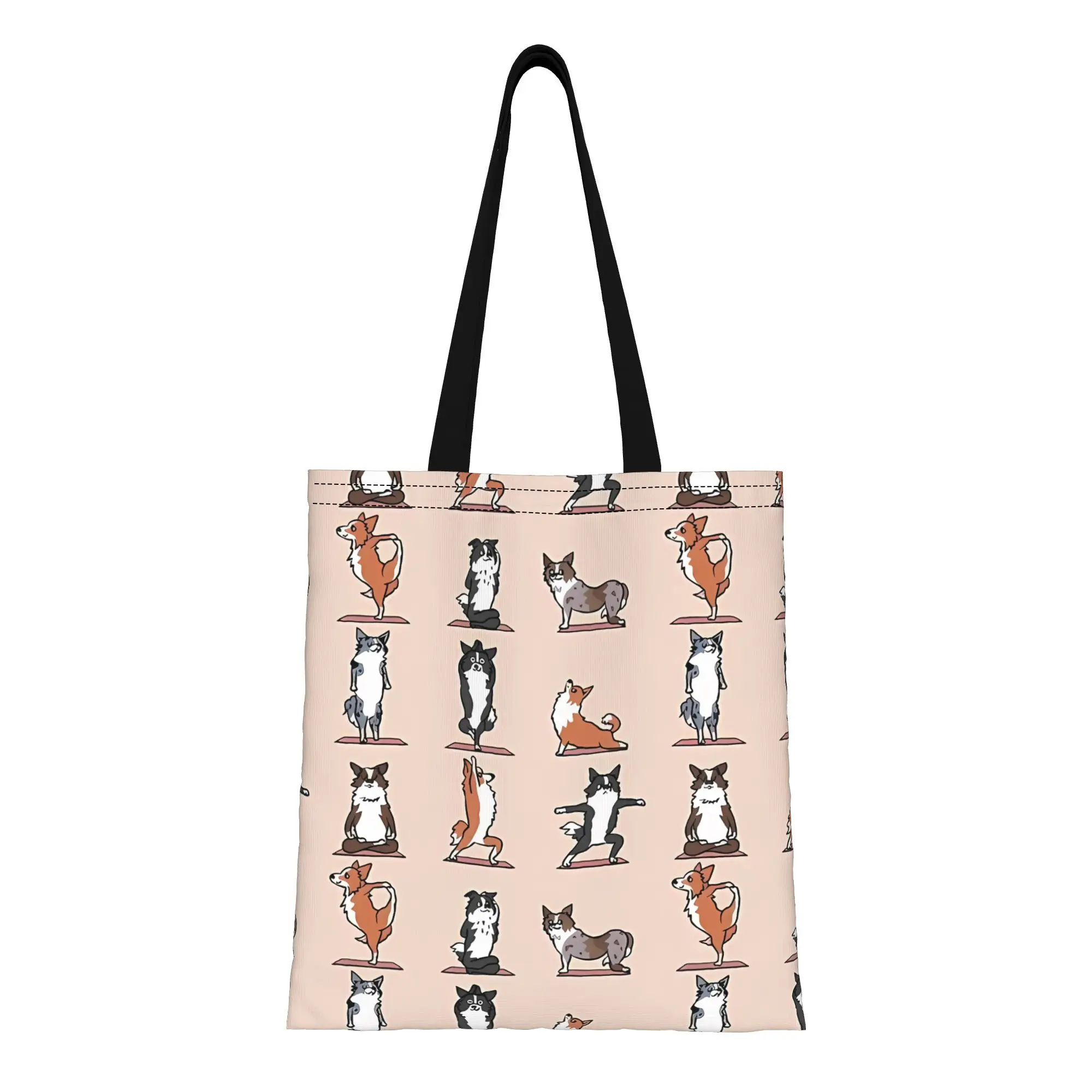 Border Collie Yoga Canvas Woman Tote Bag for Shopping Travel Outdoor Heavy Duty Shoulder Handbag
Border Collie Yoga Canvas Woman Tote Bag for Shopping Travel Outdoor Heavy Duty Shoulder Handbag