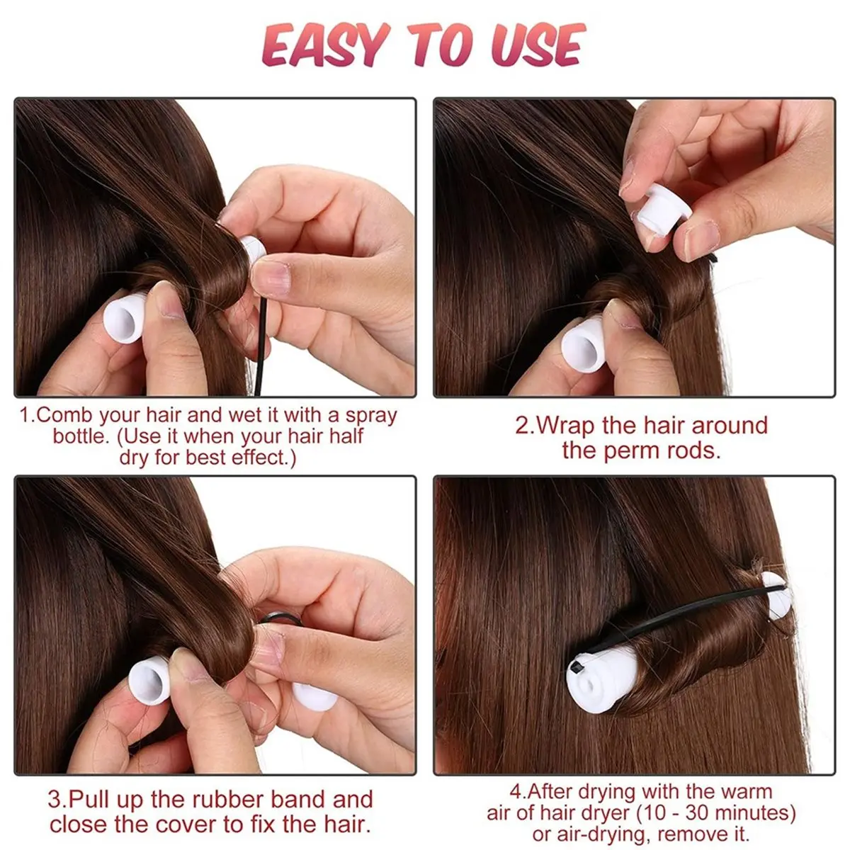 618 Mega Sale Short Perm Rods for Natural Hair ,Non Slip Plastic Cold Wave Kit,0.63 Inch for Hairdressing Styling Tool 100 Pcs
618 Mega Sale Short Perm Rods for Natural Hair ,Non Slip Plastic Cold Wave Kit,0.63 Inch for Hairdressing Styling Tool 100 Pcs