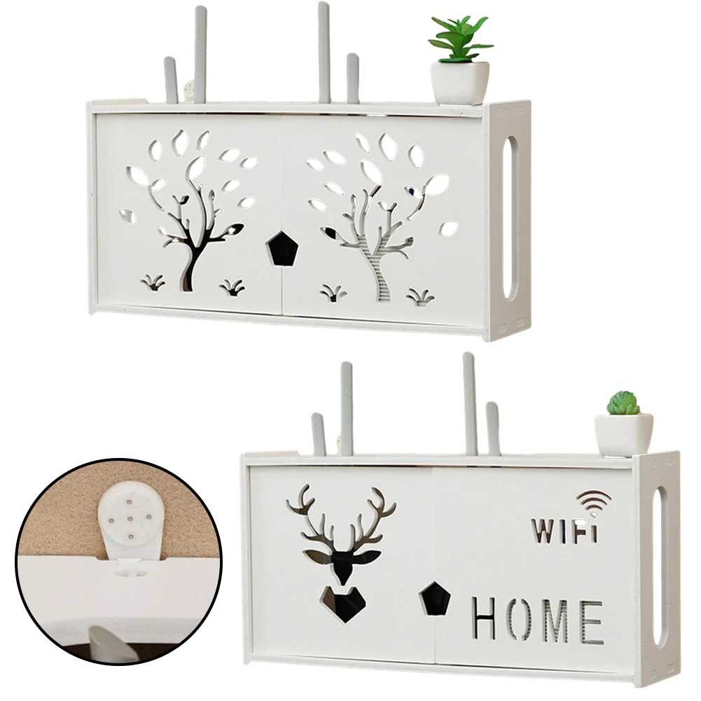 TV Accessories Router Rack WiFi Storage Box 48x24x11.5CM Decoration Large Plastic Material Wall-Mounted Wireless 
TV Accessories Router Rack WiFi Storage Box 48x24x11.5CM Decoration Large Plastic Material Wall-Mounted Wireless