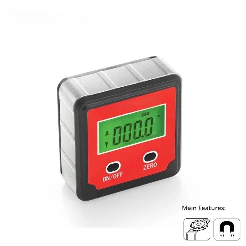 Mini Digital High Precision Goniometer Electronic Level Box Magnetic Protractor inclinometro IP54 Angle Finder Meter Gauge
Mini Digital High Precision Goniometer Electronic Level Box Magnetic Protractor inclinometro IP54 Angle Finder Meter Gauge
