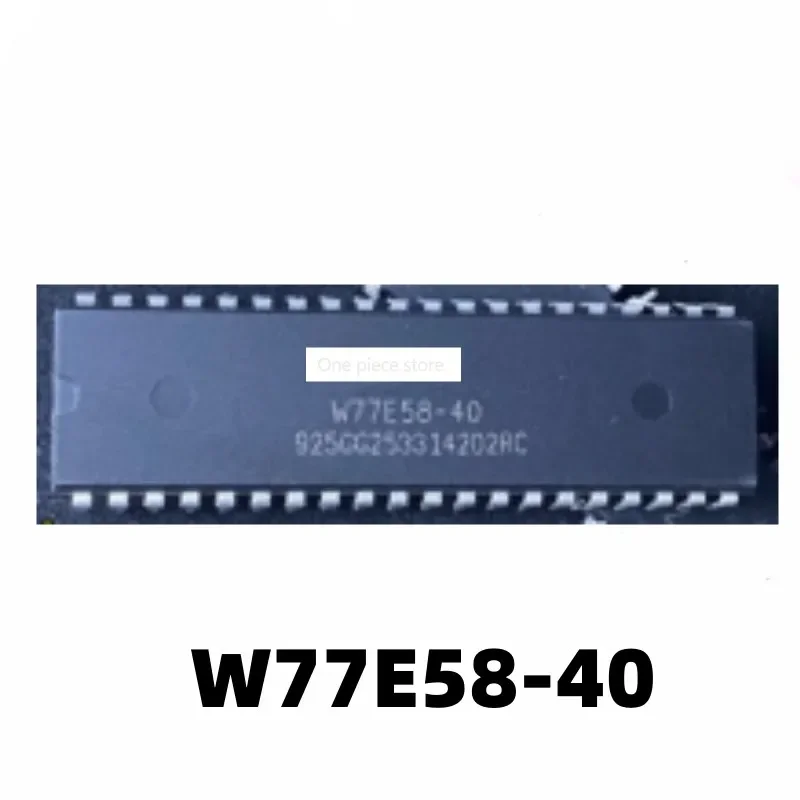 5PCS W77E58-40 microcontroller DIP40 W77E58 8-bit microcontroller chip
5PCS W77E58-40 microcontroller DIP40 W77E58 8-bit microcontroller chip