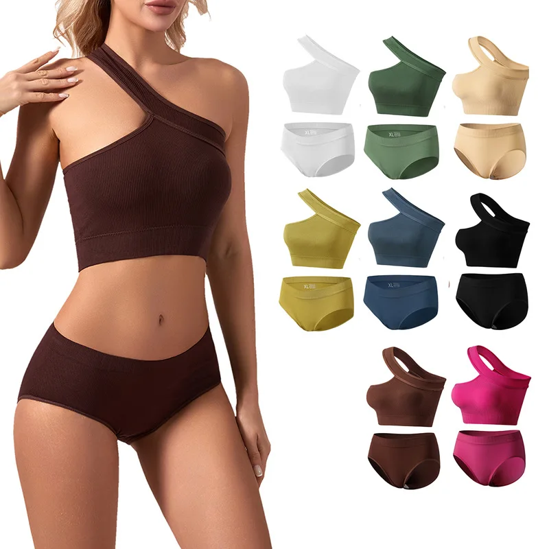 Omen Lingerie Set Wireless Bra and Panty Low Waisted Tummy Control Bikini Crop Top Two-Piece Sports Underwear Suits 3sets/lot
Omen Lingerie Set Wireless Bra and Panty Low Waisted Tummy Control Bikini Crop Top Two-Piece Sports Underwear Suits 3sets/lot