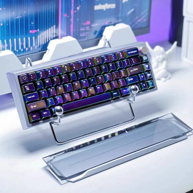 PVD Colorful Metal Keycaps Zinc Alloy Material PVD Mirror Face Cherry Profile 104/87/68/64/61 Layout Mechanical Keyboard Keycap
PVD Colorful Metal Keycaps Zinc Alloy Material PVD Mirror Face Cherry Profile 104/87/68/64/61 Layout Mechanical Keyboard Keycap