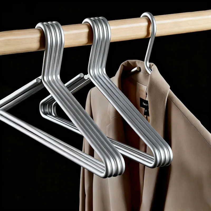 42CM Luxury Suit Hanger Metal Coat Hanger Clothes Organizer Wardrobe Saves Space,5/10PC,Aluminum Alloy Drying Rack Solid Bold
42CM Luxury Suit Hanger Metal Coat Hanger Clothes Organizer Wardrobe Saves Space,5/10PC,Aluminum Alloy Drying Rack Solid Bold