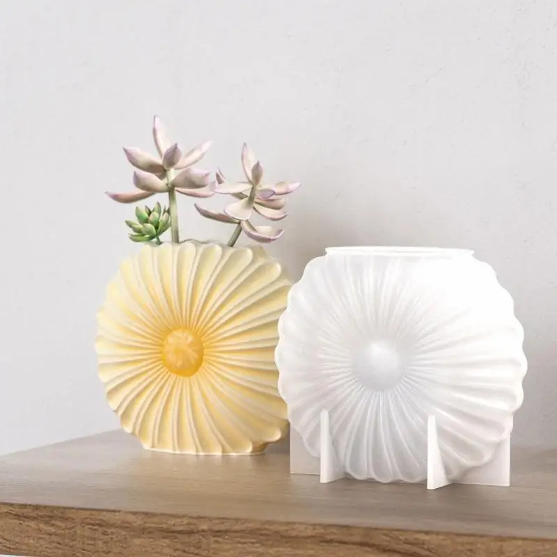 Y55F Silicone Mold For Sunflower Vase DIY Projects Great For Resin And Plaster Creations With Realistic Design
Y55F Silicone Mold For Sunflower Vase DIY Projects Great For Resin And Plaster Creations With Realistic Design